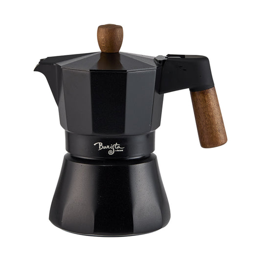 Baccarat Barista Italico Induction 3 Cup Espresso Maker Black at Robins Kitchen