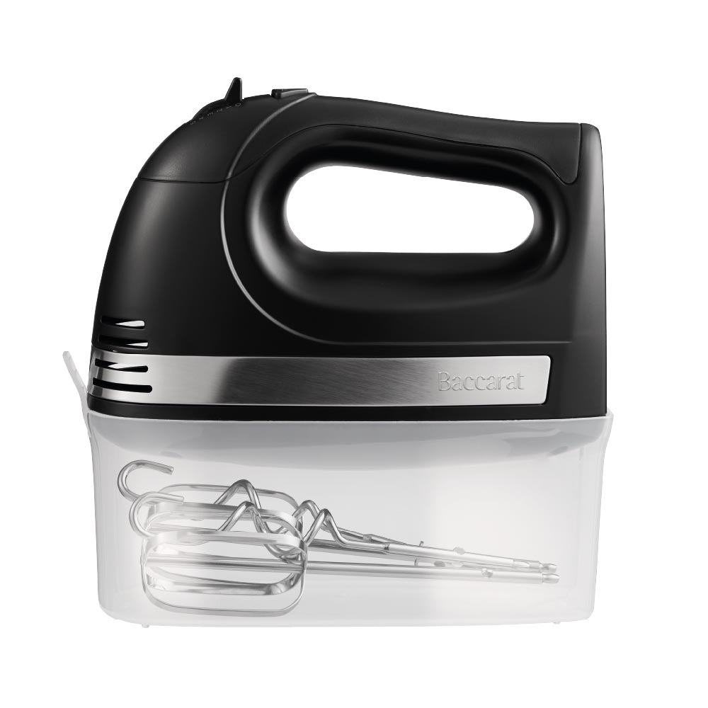 Black Hand Mixer with attachment storage case - Robins Kitchen