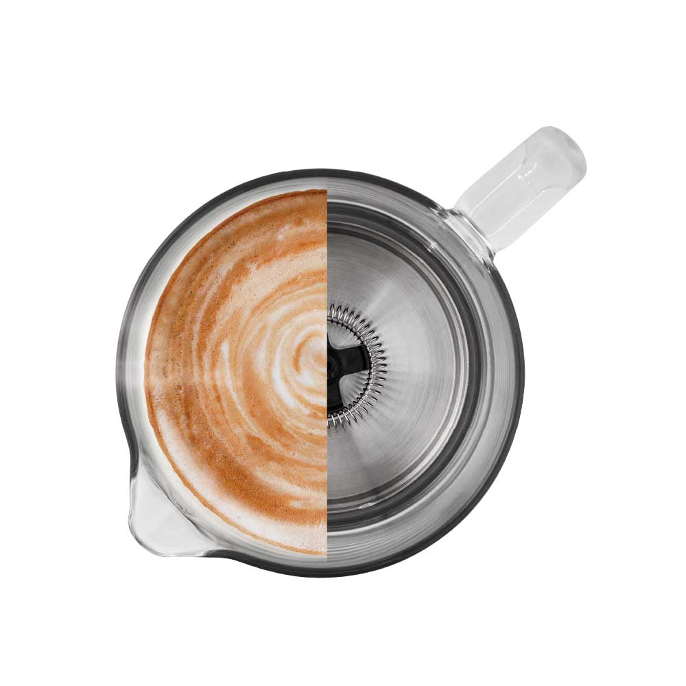 Overhead shot of Milk Frother - Robins Kitchen