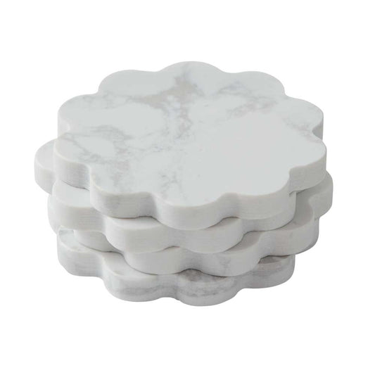 Marie Claire Laguiole Domain Set of 4 Marble Coasters - Robins Kitchen