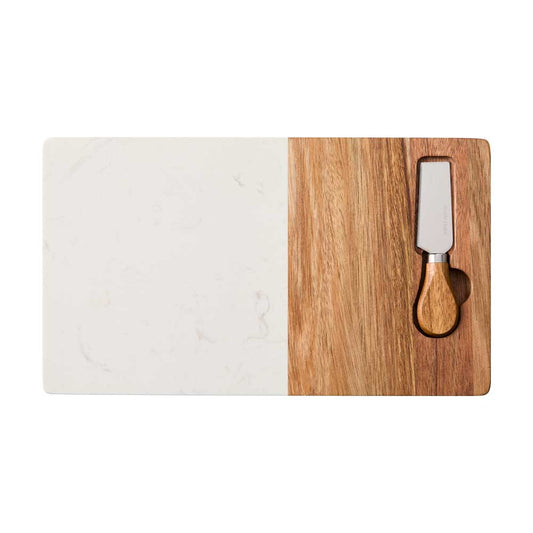 Marie Claire Laguiole Domain Board with Cheese Knife - Robins Kitchen