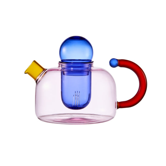 Alex Liddy Prisma Glass Teapot 500ml Multicolour - Robins Kitchen