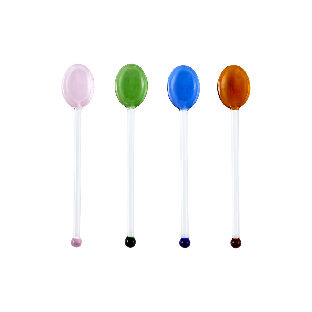 Alex Liddy Prisma Set of 4 Glass Stirrers - Robins Kitchen