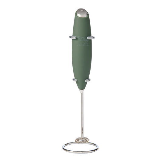 Alex Liddy Lottie Milk Aerator With Stand Green - Robins Kitchen