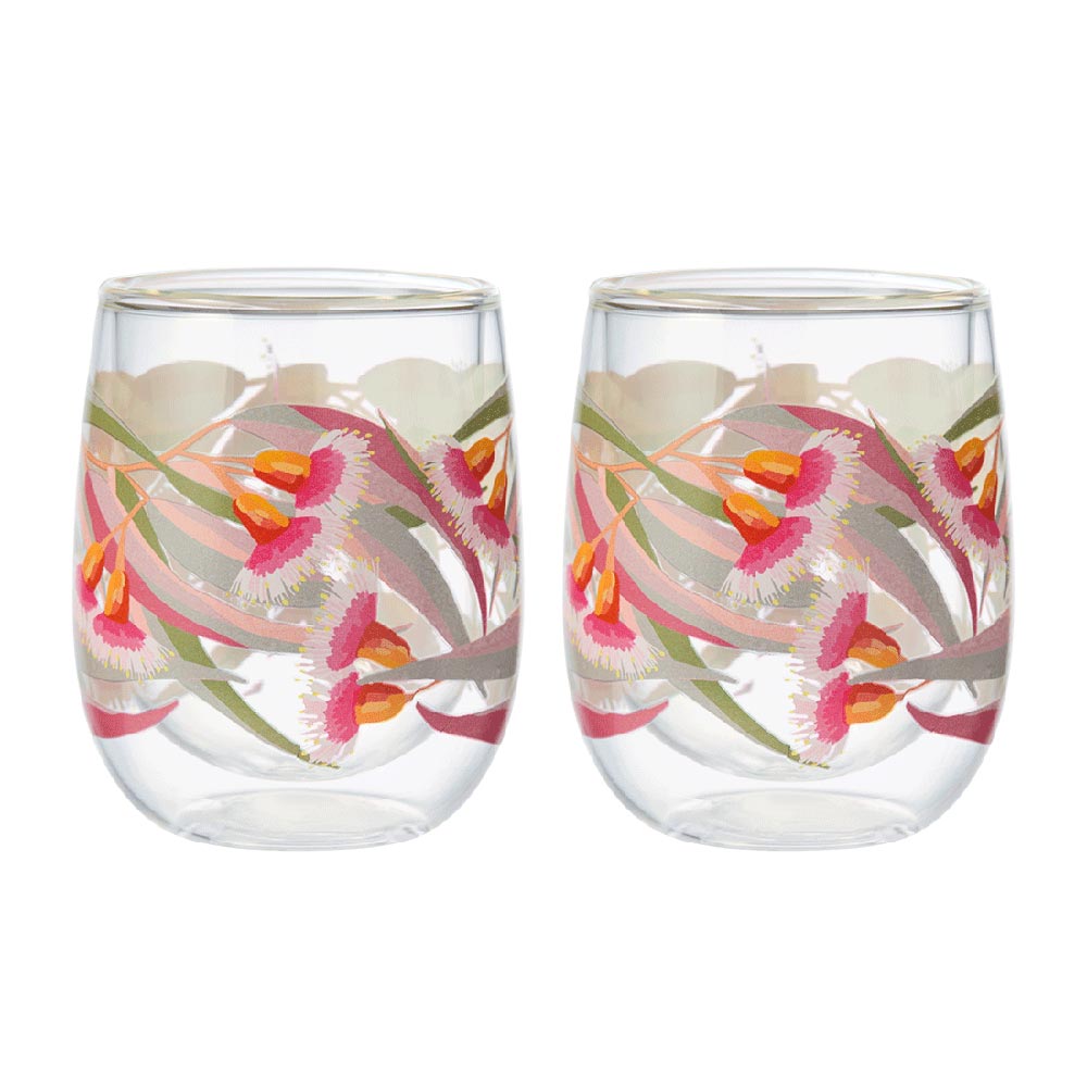 Alex Liddy Lottie Set of 2 Double Walled Glasses 250ml - Robins Kitchen