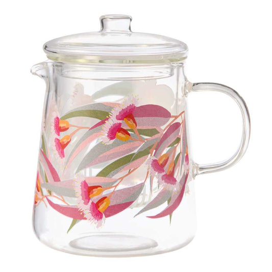 Alex Liddy Lottie Glass Teapot 500ml Gumnut - Robins Kitchen
