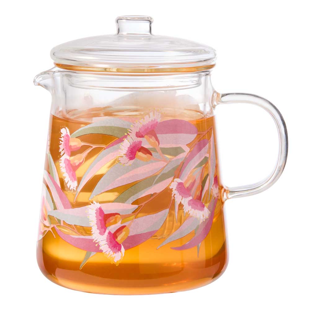 Alex Liddy Lottie Glass Teapot 500ml Gumnut - Robins Kitchen