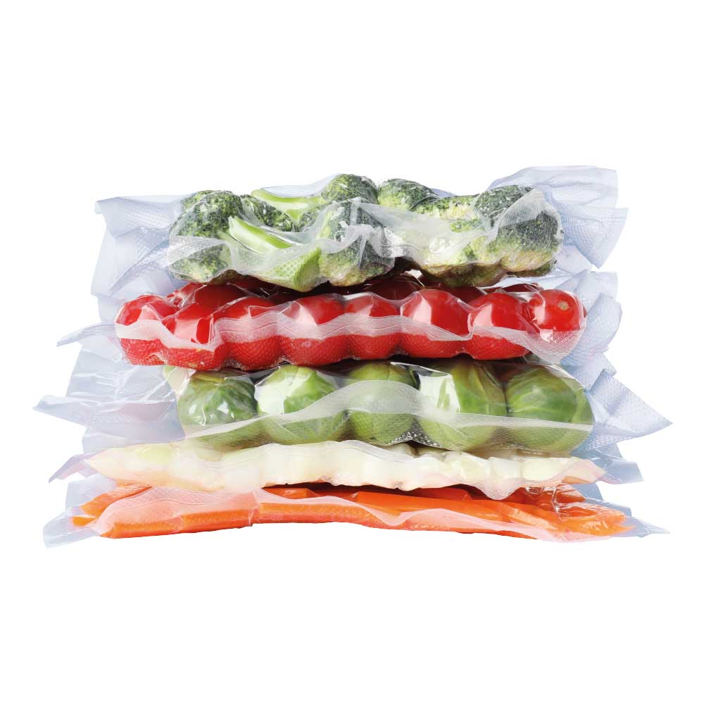 multiple bags of vegetables vacuum sealed - Robins Kitchen