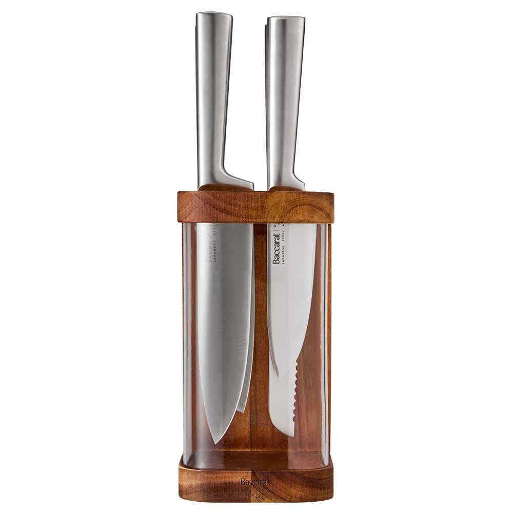 Baccarat Daisho Kizamu 7 Piece Knife Block