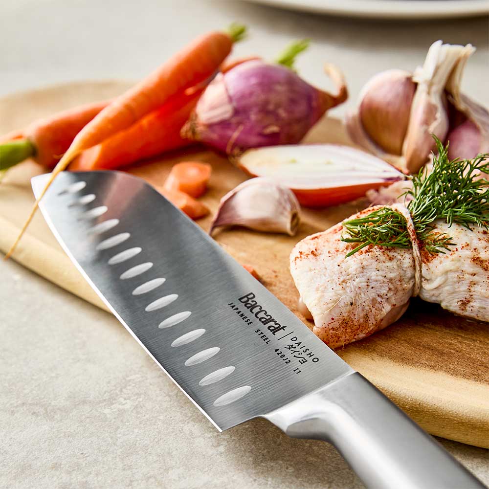 Baccarat Daisho Kizamu 7 Piece Knife Block