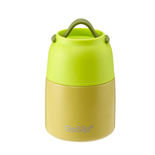 GoSip by h2 hydro2 Stainless Steel Food Jar 500ml Jolt Green