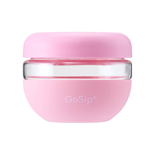 GoSip by h2 hydro2 Glass Food Jar 480ml Spree pink