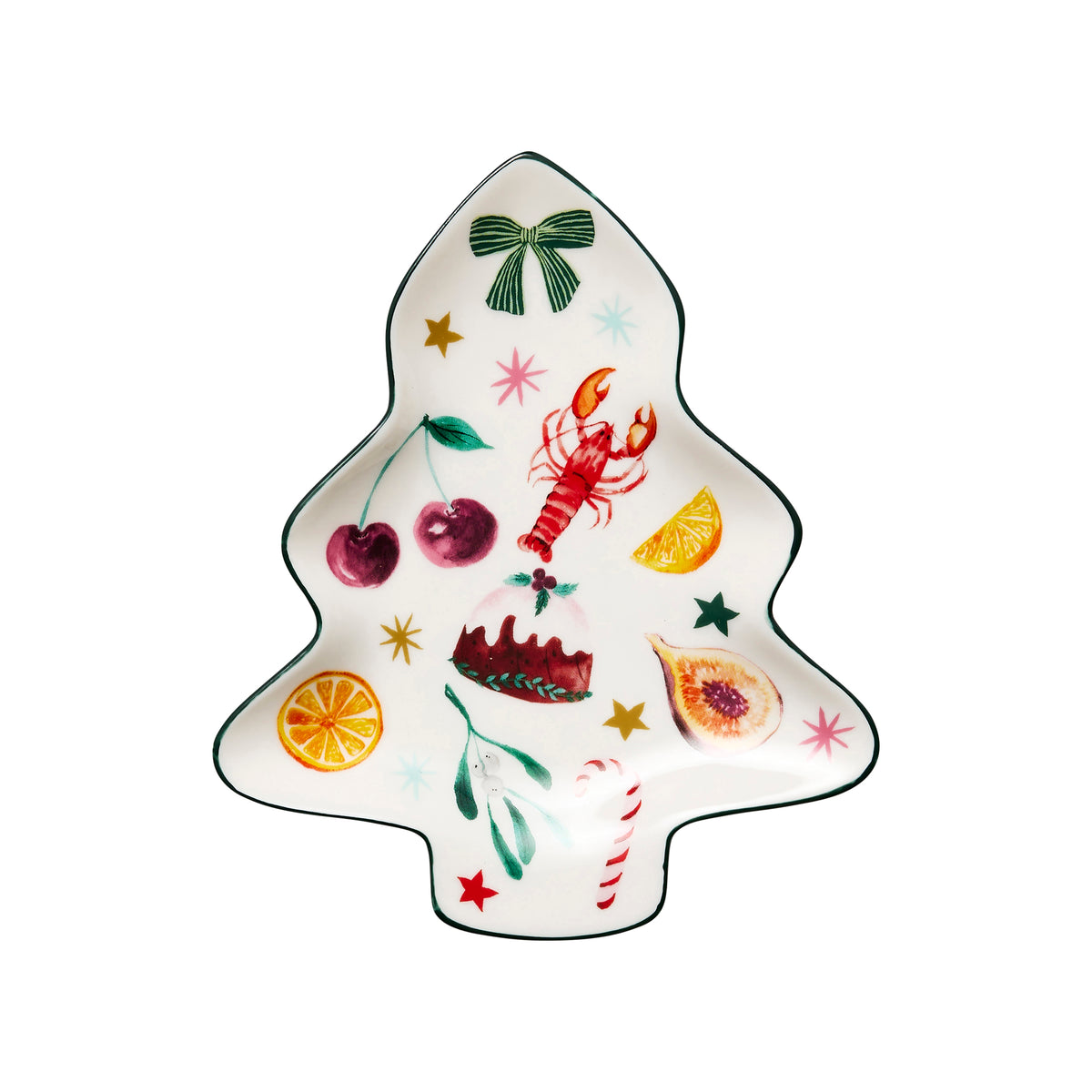 Porto Tis the Season Tree Plate 15cm