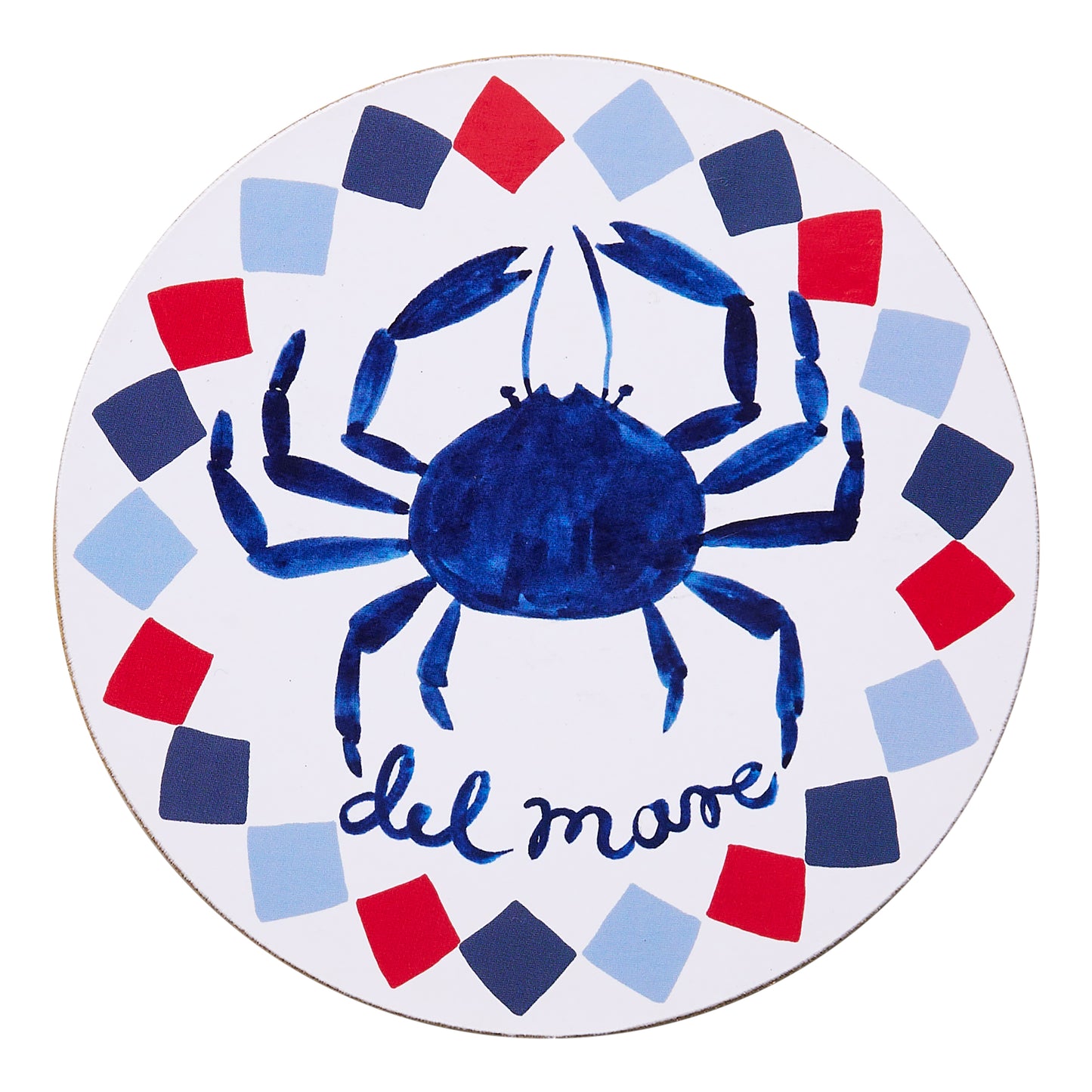 Porto Nautilus Set of 4 Coasters 10x10 cm Del Mare