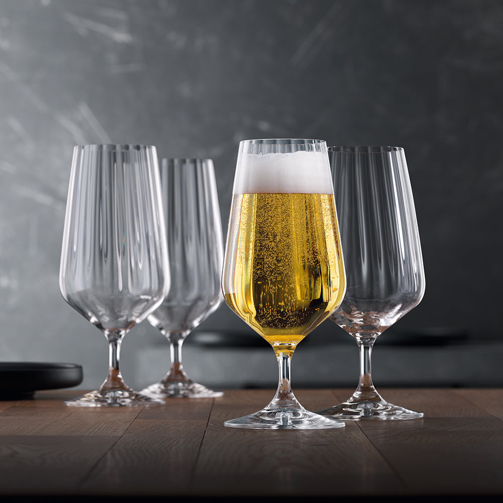 Spiegelau Lifestyle Beer Glass Set of 4 High Quality Glassware at Robins Kitchen