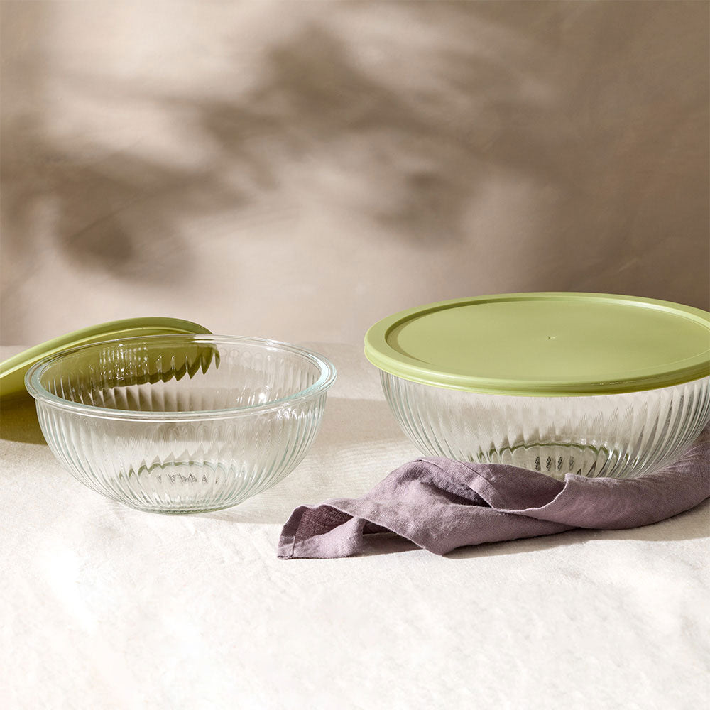 Alex Liddy Country Bloom Glass Nest Bowl Set of 2