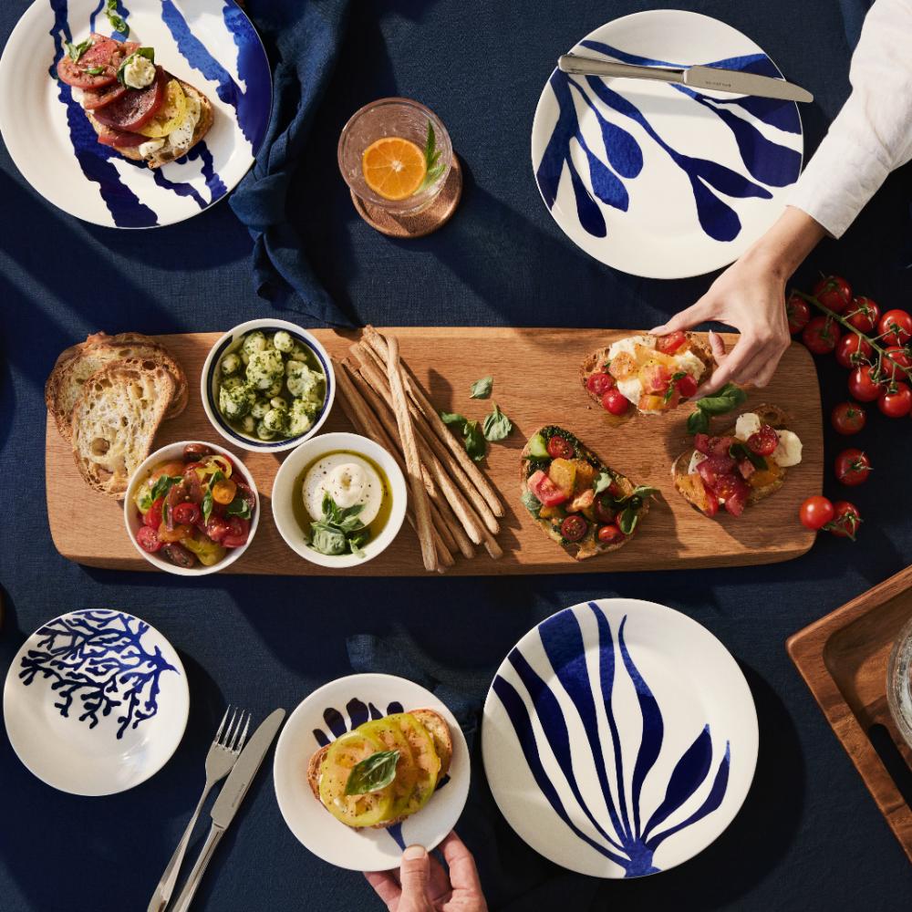 Royal Doulton Set of 4 Pacific Assorted Plates 24cm