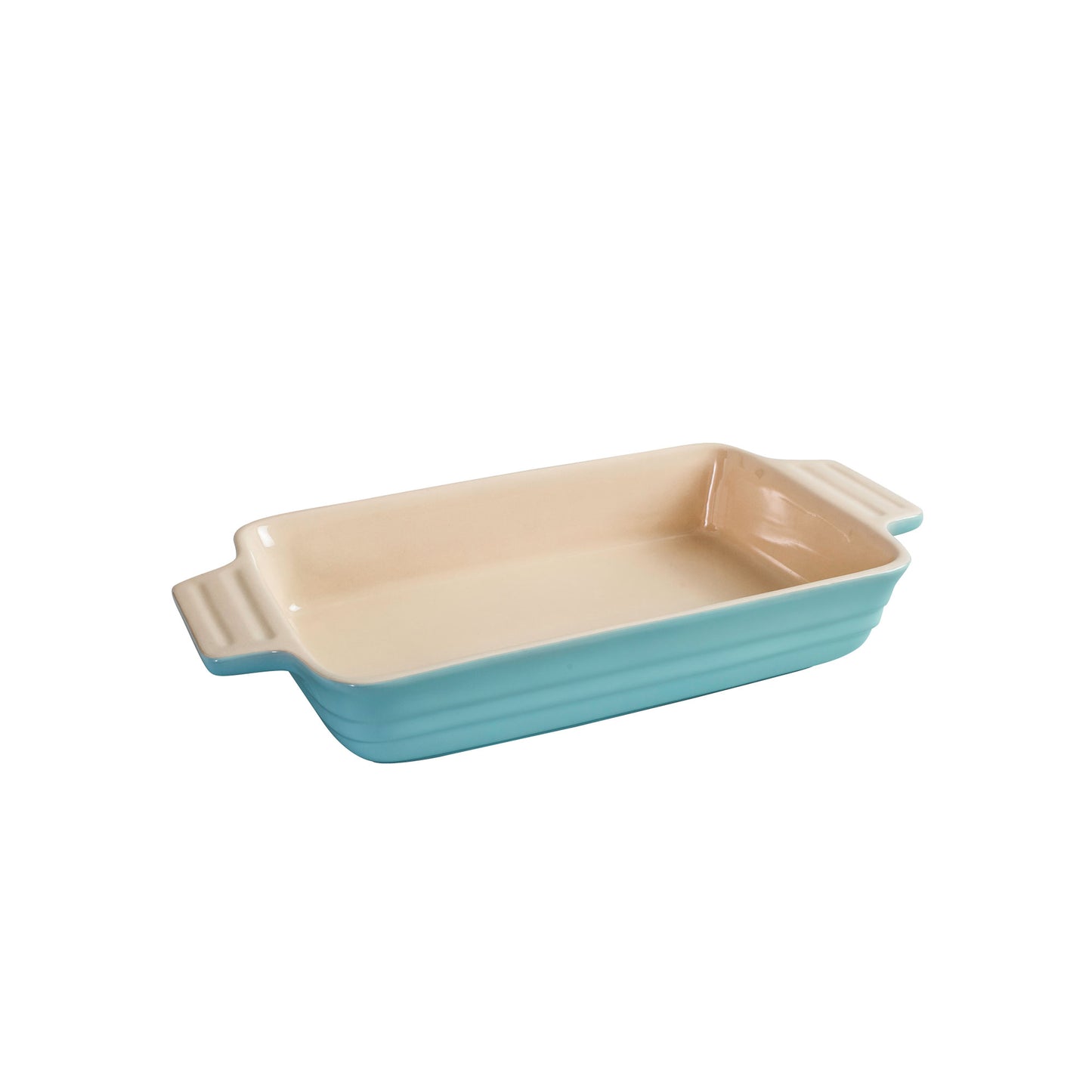 Chasseur Medium Rectangular Baker 26cm Duck Egg Blue - Robins Kitchen