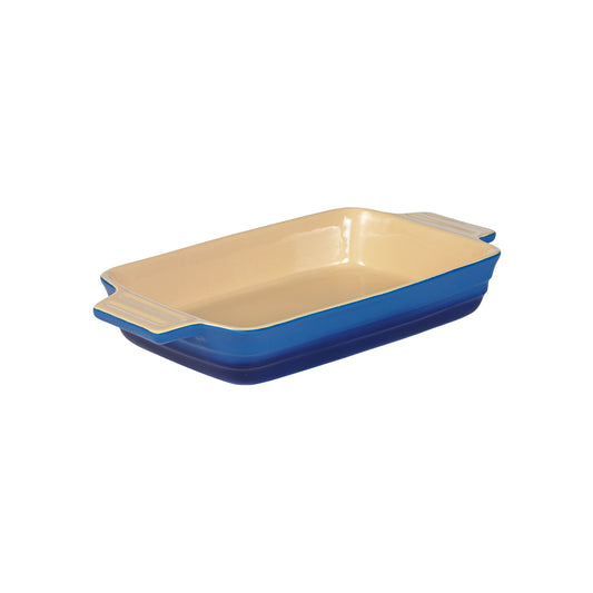 Chasseur Medium Rectangular Baker 26cm Blue - Robins Kitchen