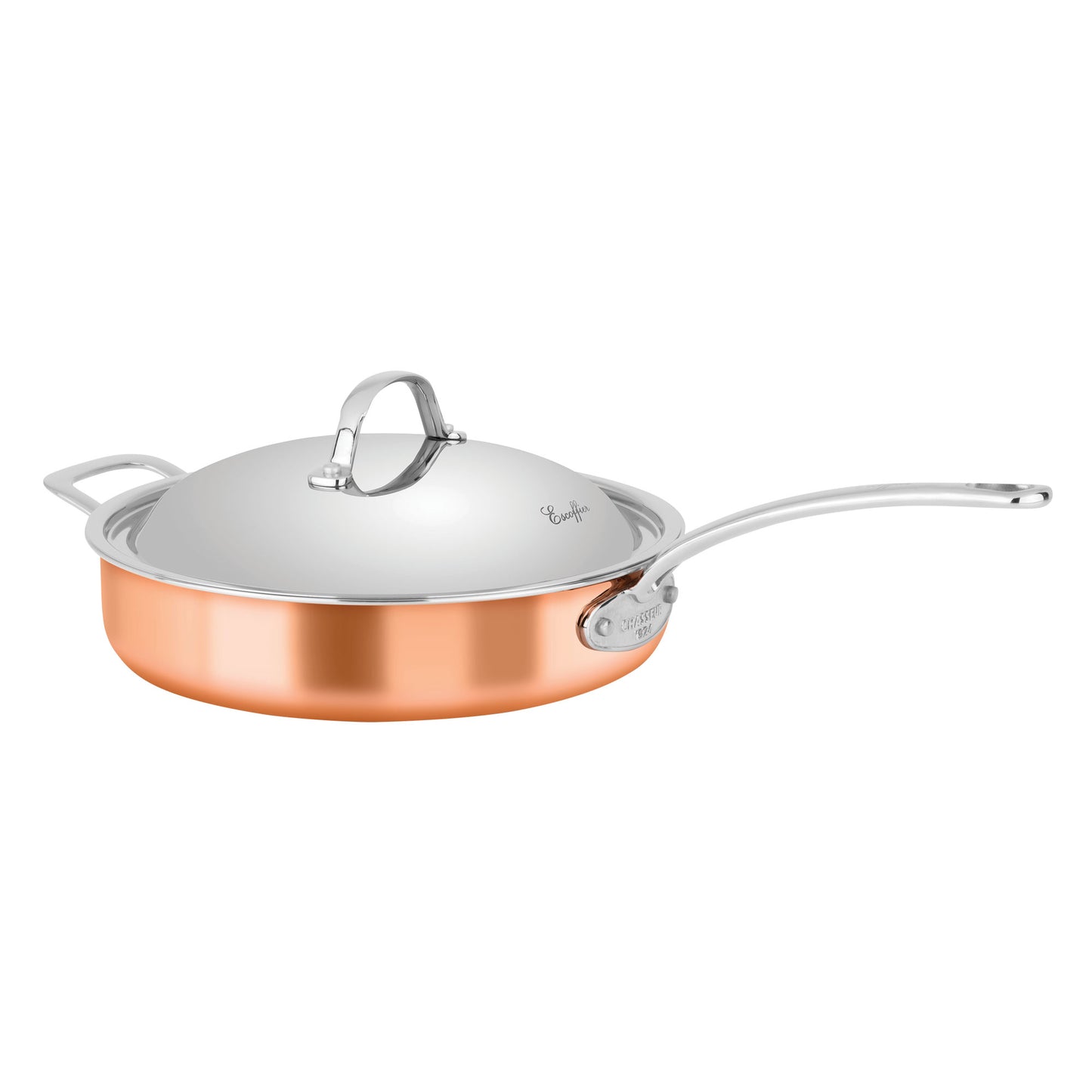 Chasseur Escoffier Induction Saute Pan 28cm - Robins Kitchen