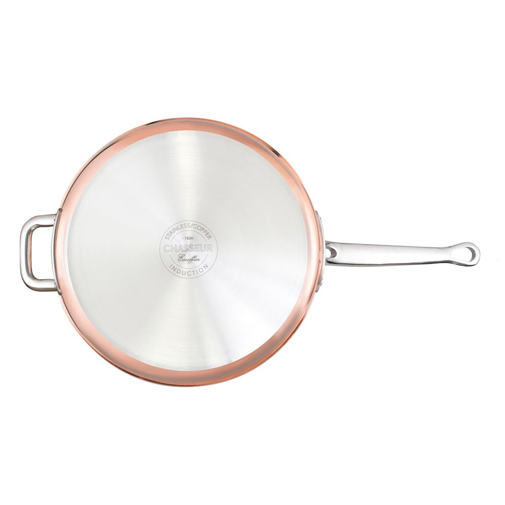 Chasseur Escoffier Induction Saute Pan 28cm - Robins Kitchen