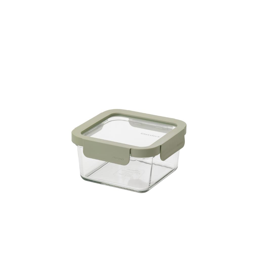 Glasslock Essential Square Food Container 580ml