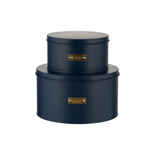 Typhoon Living Otto Set of 2 Cake Tins Navy