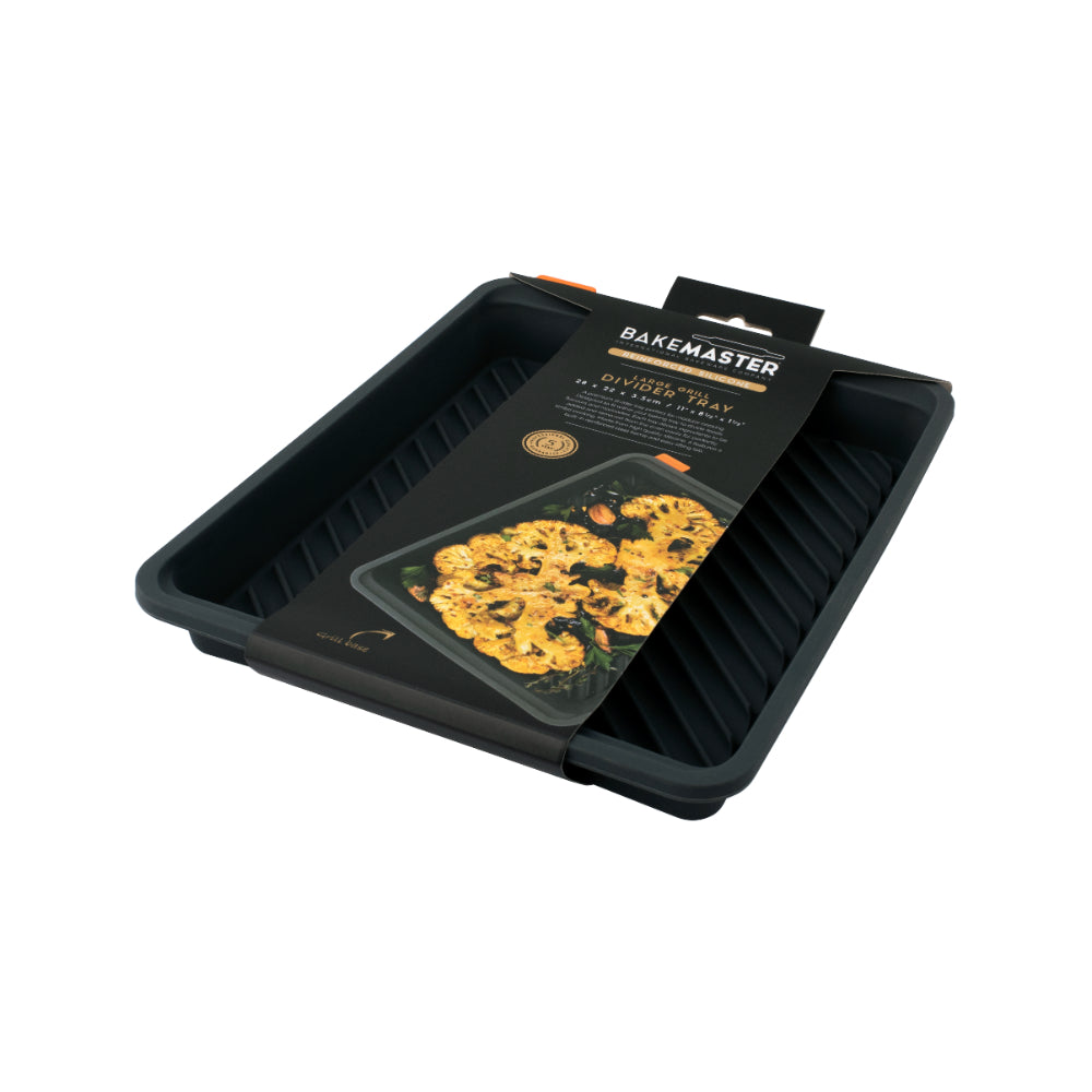 Bakemaster Large Grill Divider Tray 28x22cm