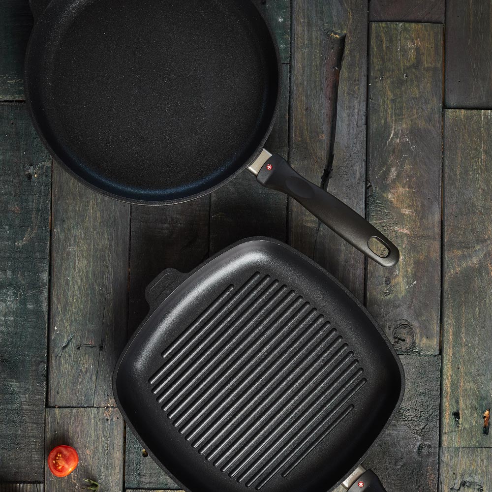 Swiss Diamond XD Induction 2 Piece Grill Pan Set