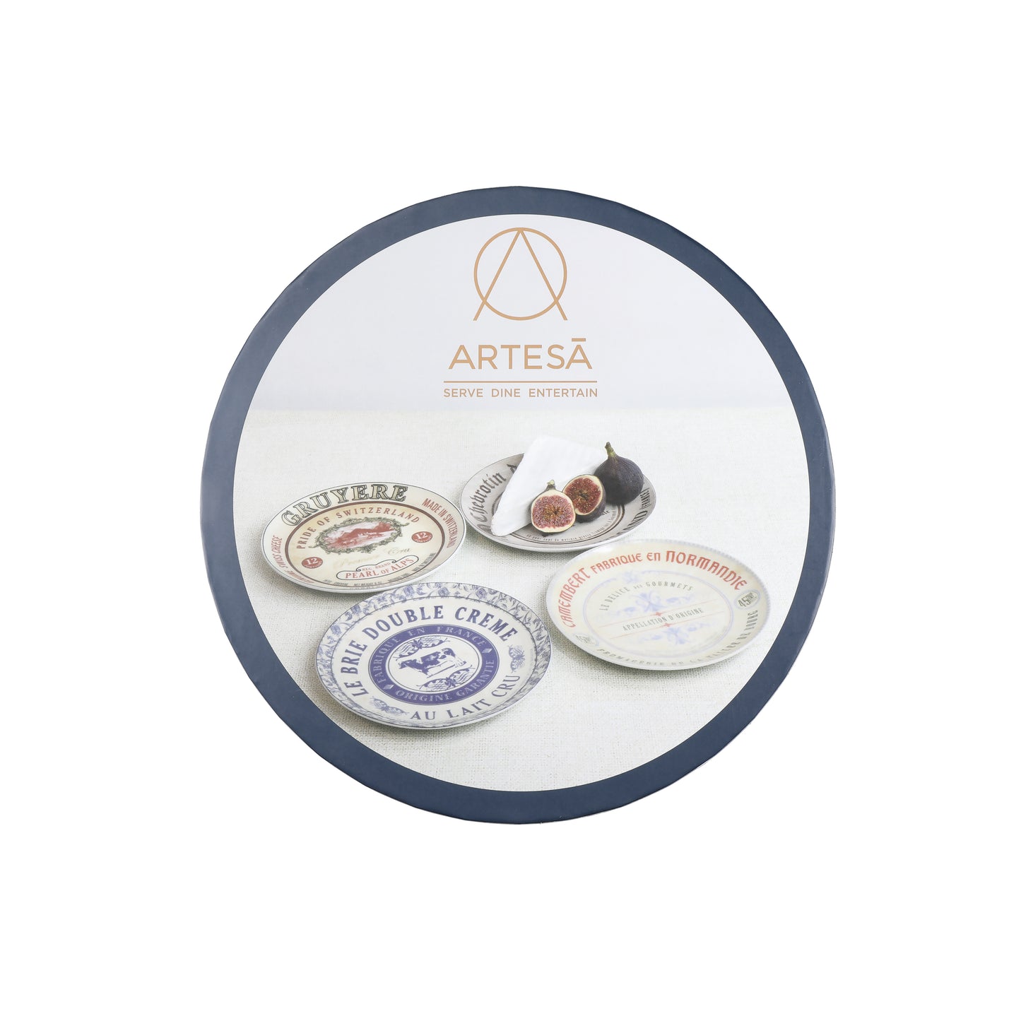 Artesa Ceramic Cheese Plate Set