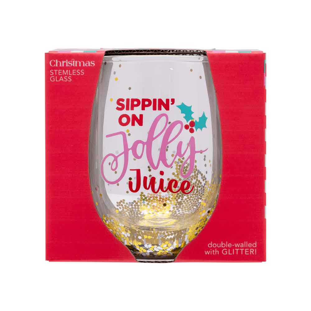 Splosh Christmas Stemless Glass