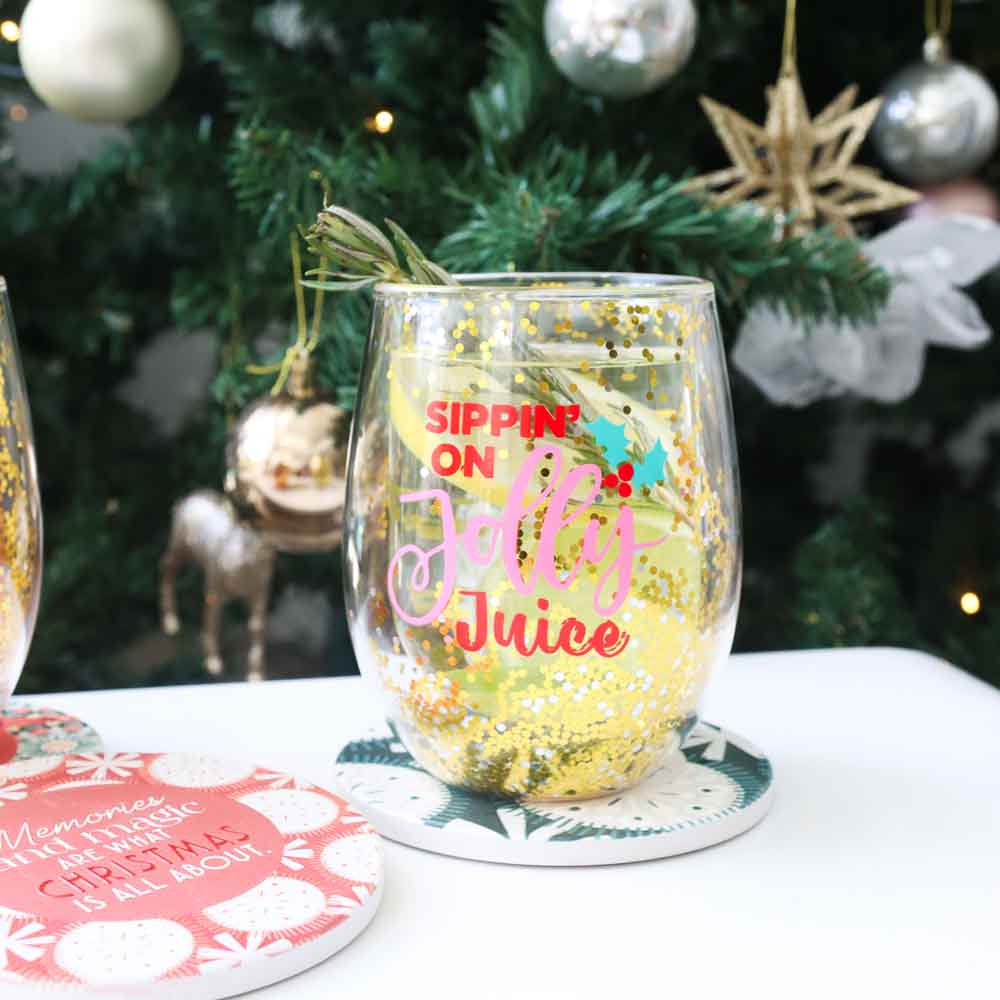 Splosh Christmas Stemless Glass