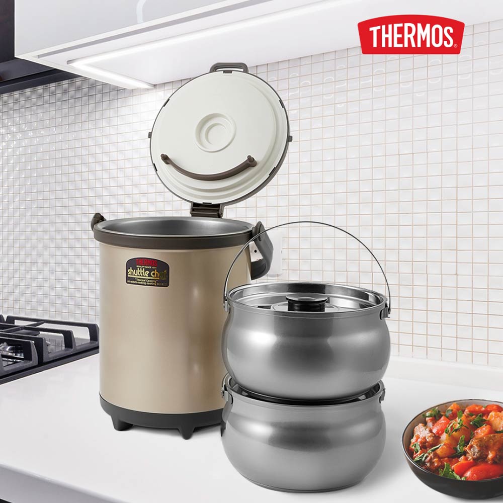 Thermos Shuttle Chef Vacuum Insulated Thermal Cooker 6L