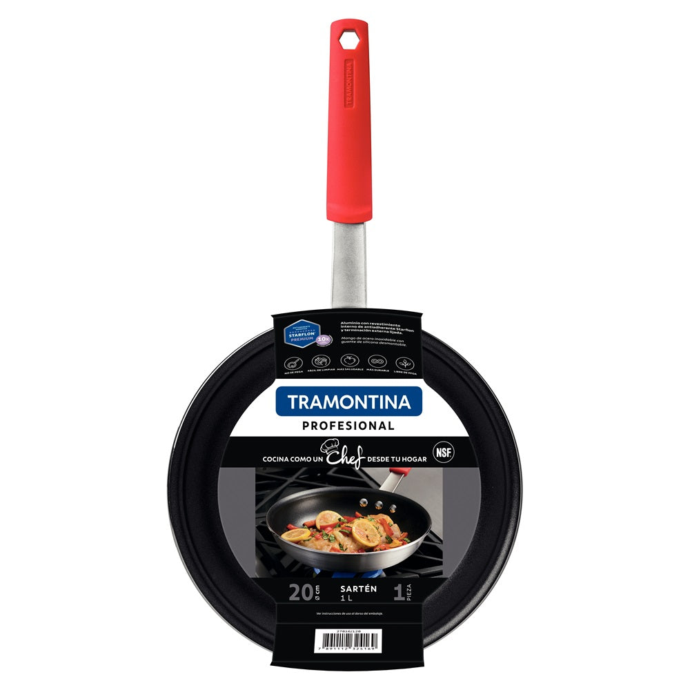 Tramontina Professional Aluminum Nonstick Restaurant Fry Pan 20cm - Robins Kitchen