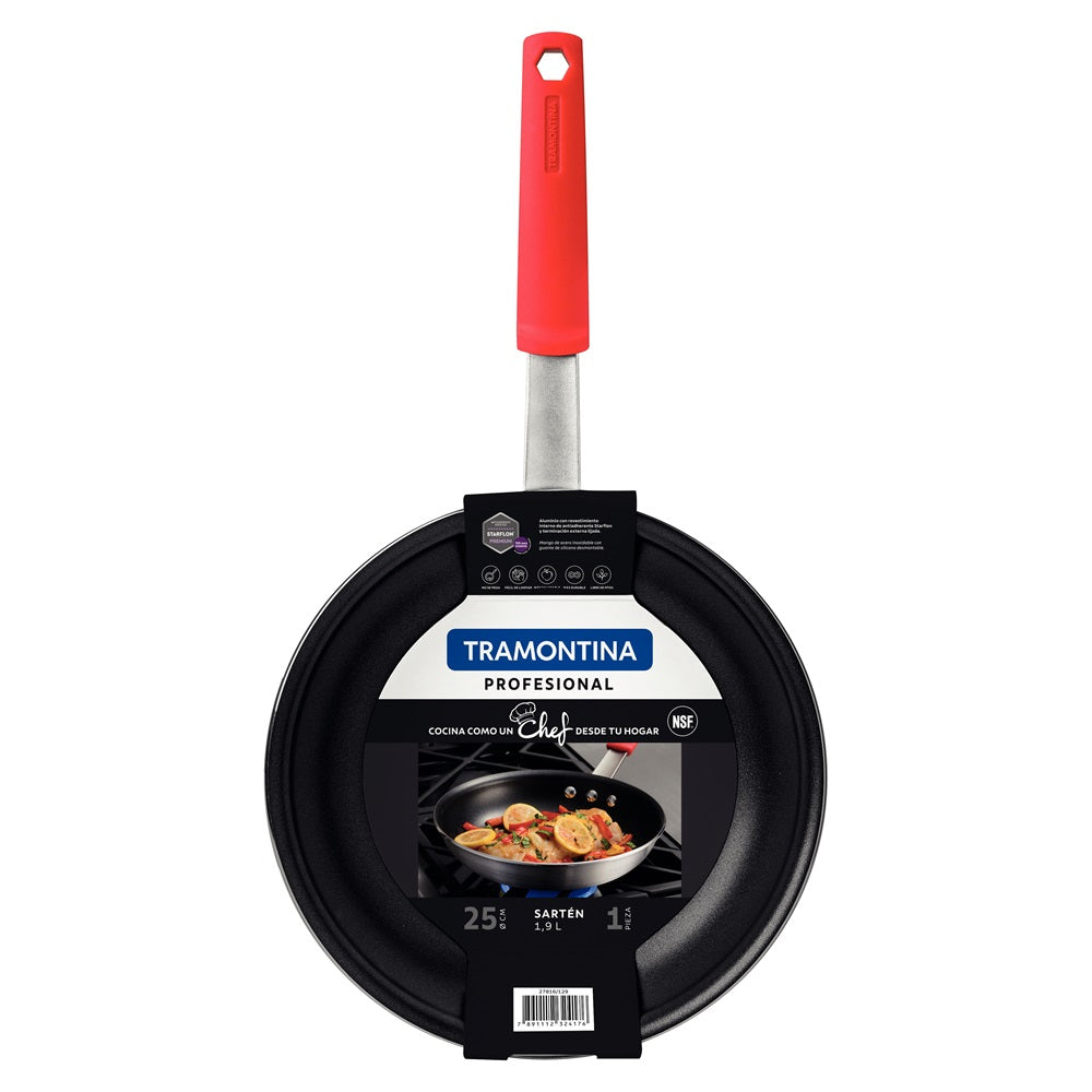 Tramontina Professional Aluminum Nonstick Restaurant Fry Pan 25cm - Robins Kitchen
