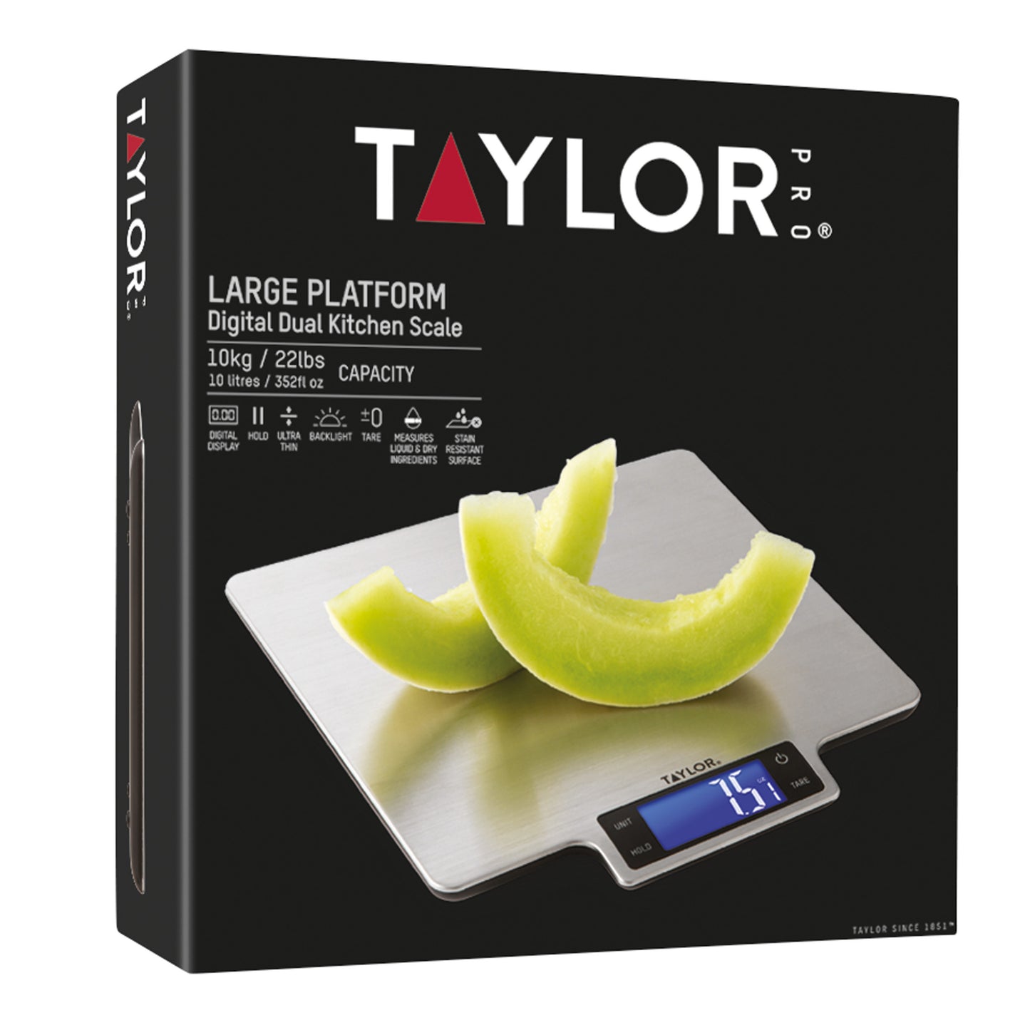 Taylor Large Platform Digital Dual Kitchen Scale