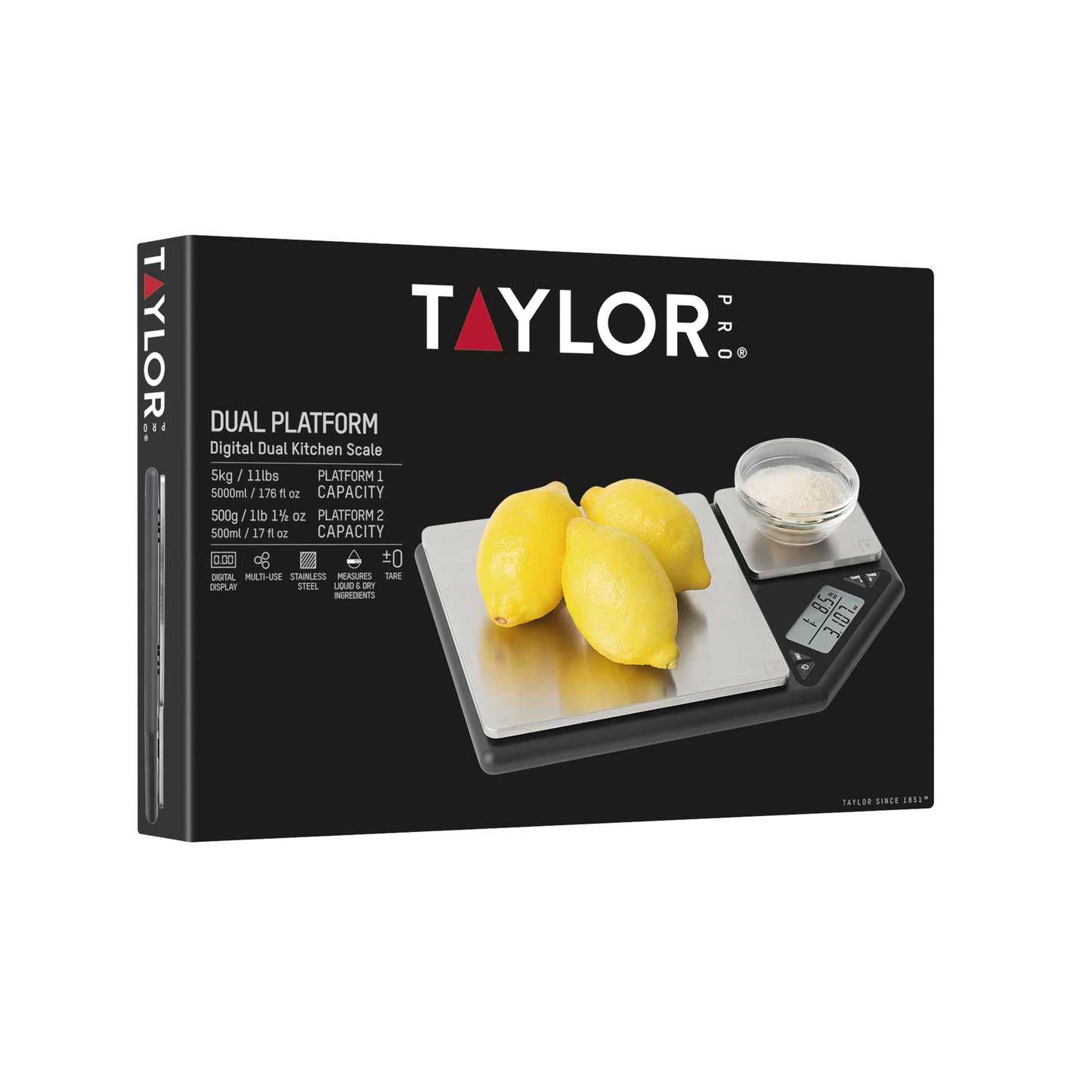 Taylor Pro Dual Platform Digital Dual Kitchen Scale