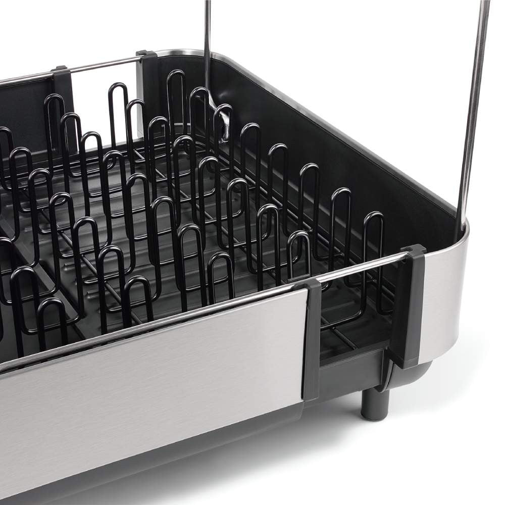 Joseph Joseph Extend Steel Plus Dish Rack With Wine Rack