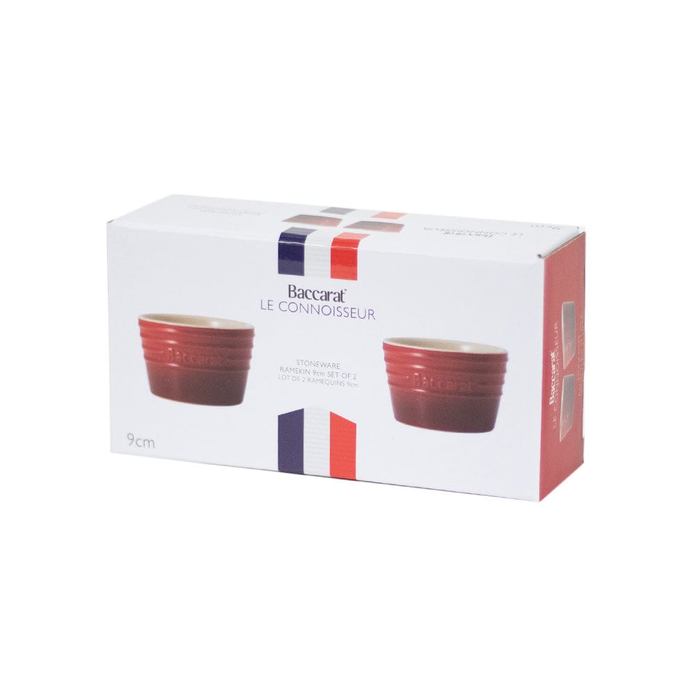 Baccarat Le Connoisseur Set of 2 Stoneware Ramekin 9cm