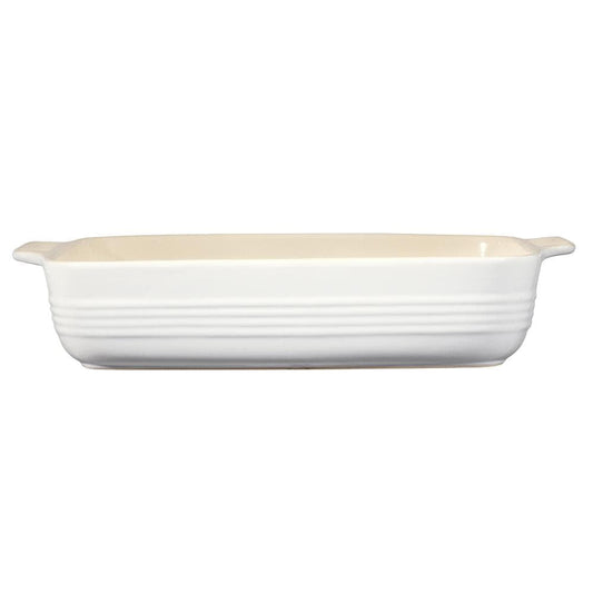 Baccarat Le Connoisseur Stoneware Lasagne Baking Dish 38cm White