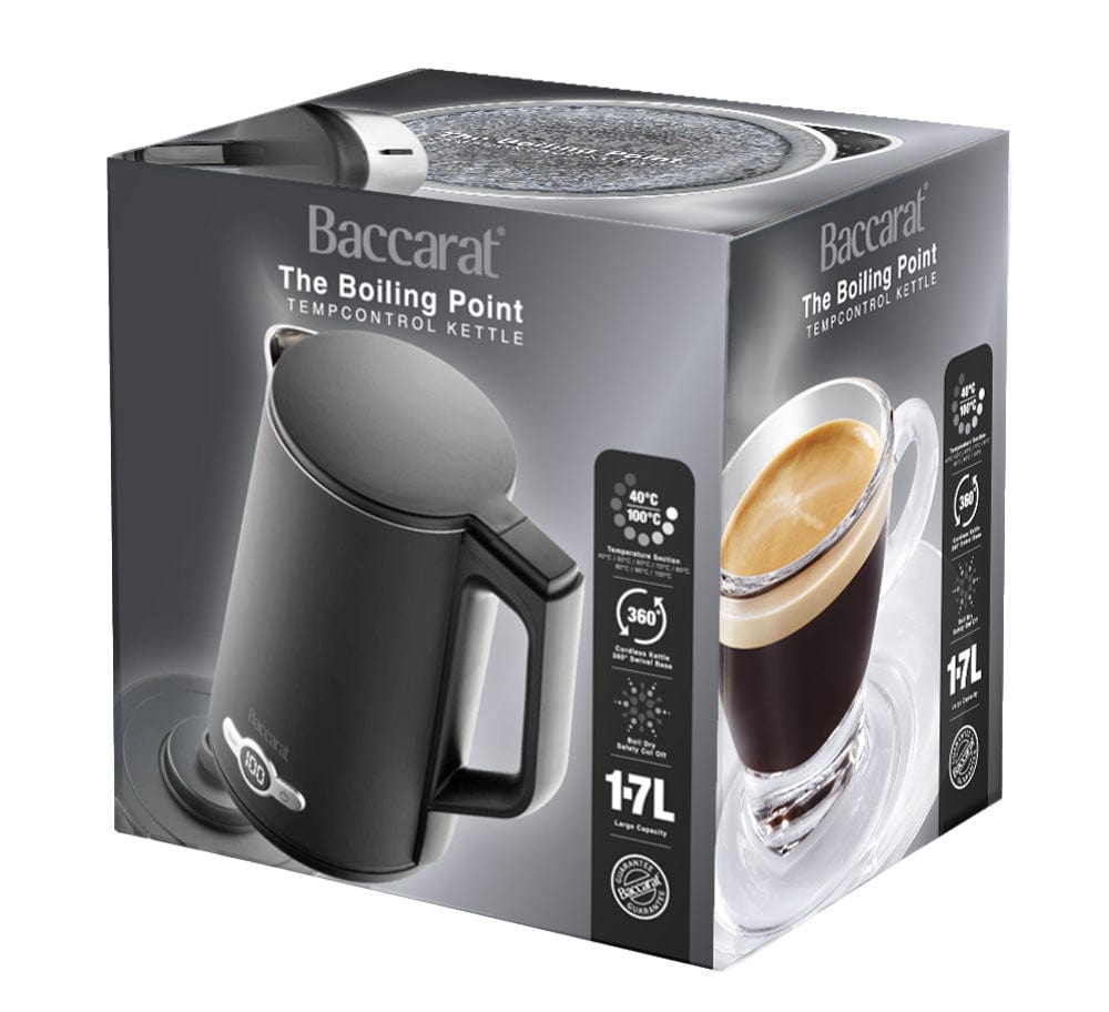 Baccarat The Boiling Point Tempcontrol Kettle Black