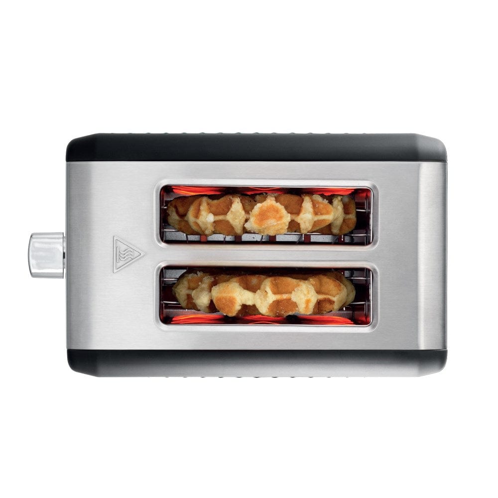 Baccarat The Toasty Slice 2 Slice Toaster Black