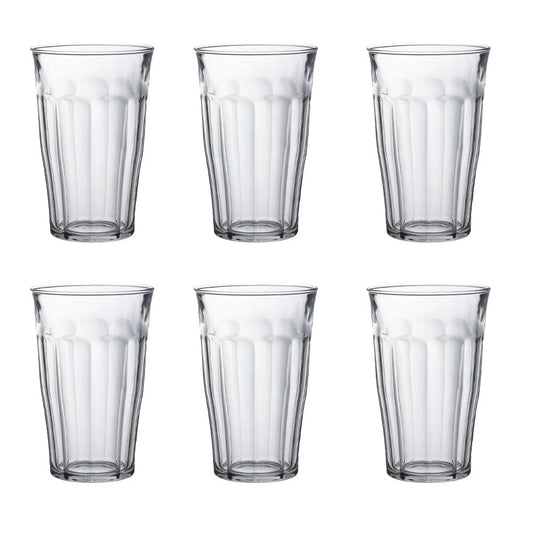 Duralex Picardie Set of 6 Highball Glasses 500ml with Smoothie at Robins Kitchen