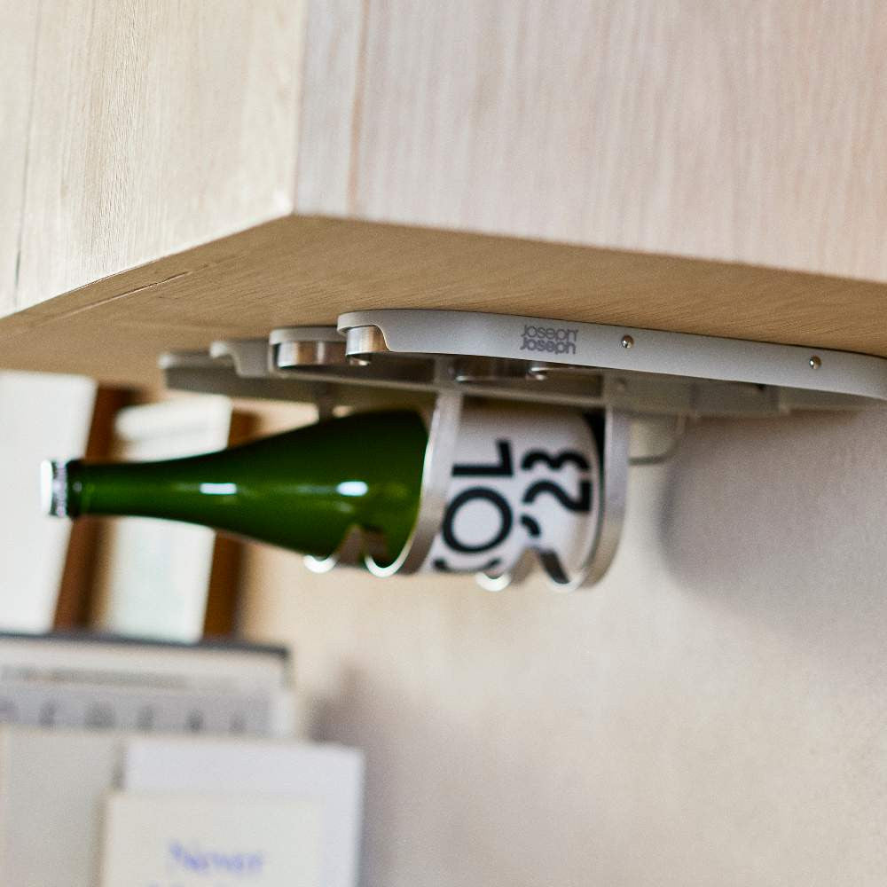 Joseph Joseph Cradle Folding Wine Bottle Storage