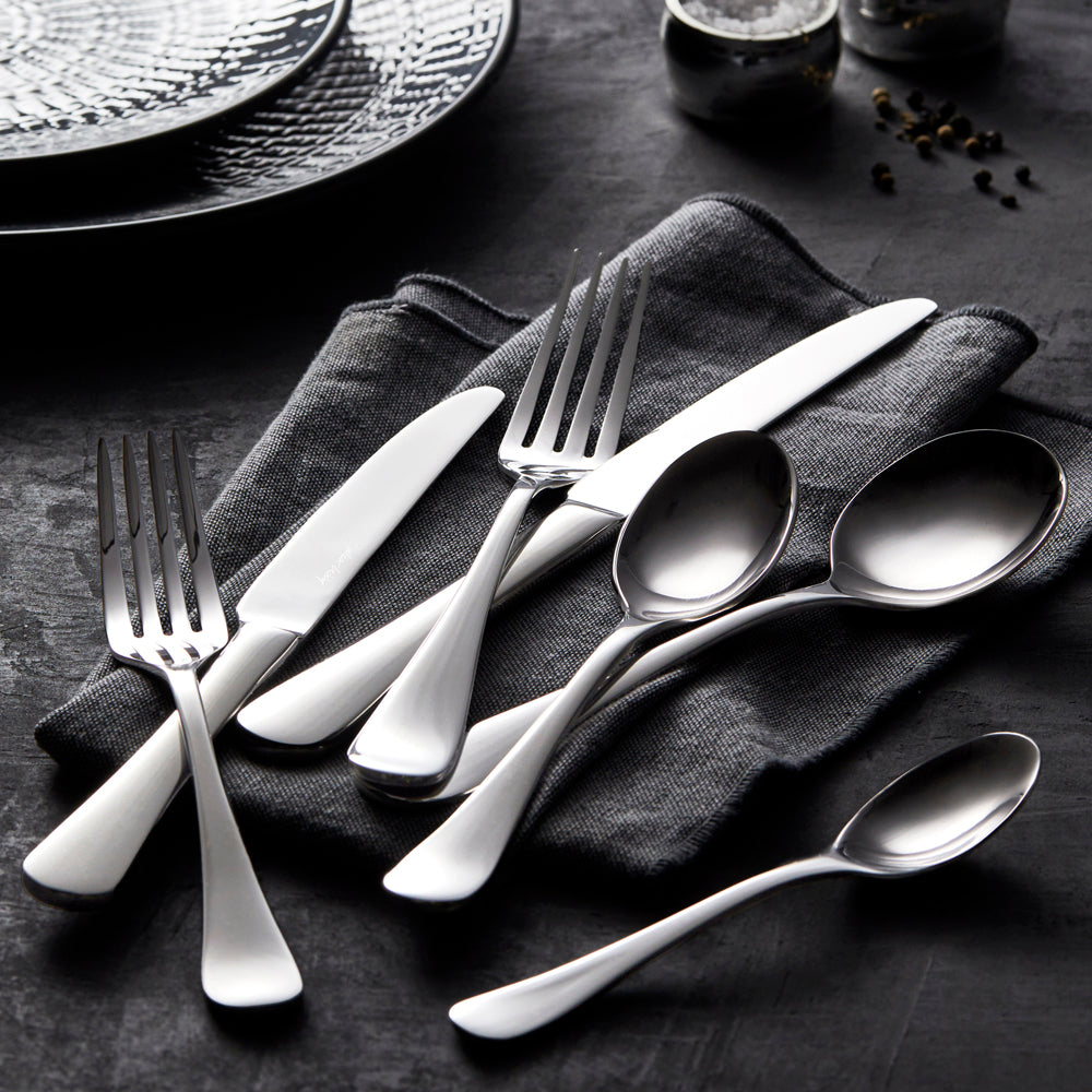 Alex Liddy Aquis Stainless Steel Kitchen Cutlery Set with Table at Robins Kitchen