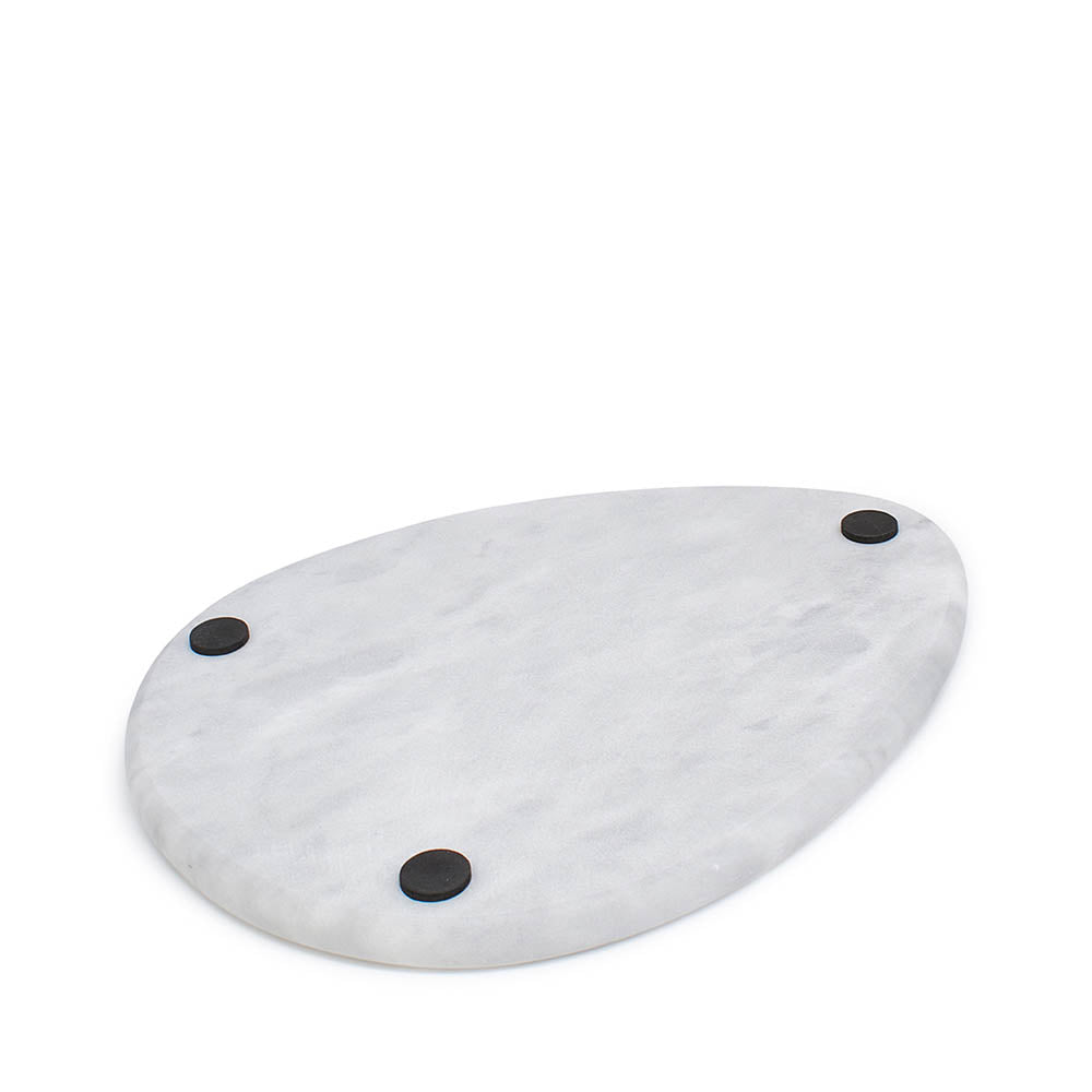 Salt & Pepper Novaro Serving Board Marble