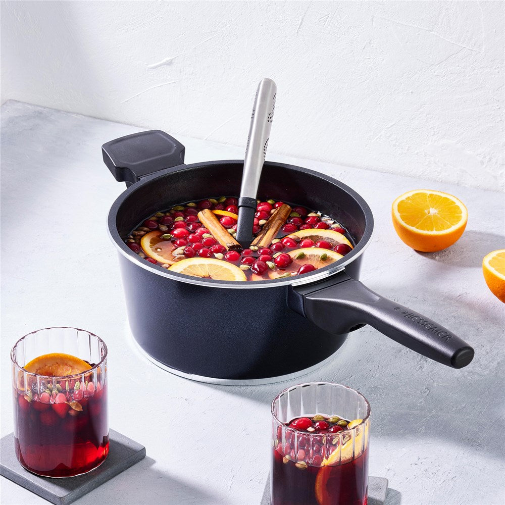 Bessemer Multi Saucepan 24cm Black