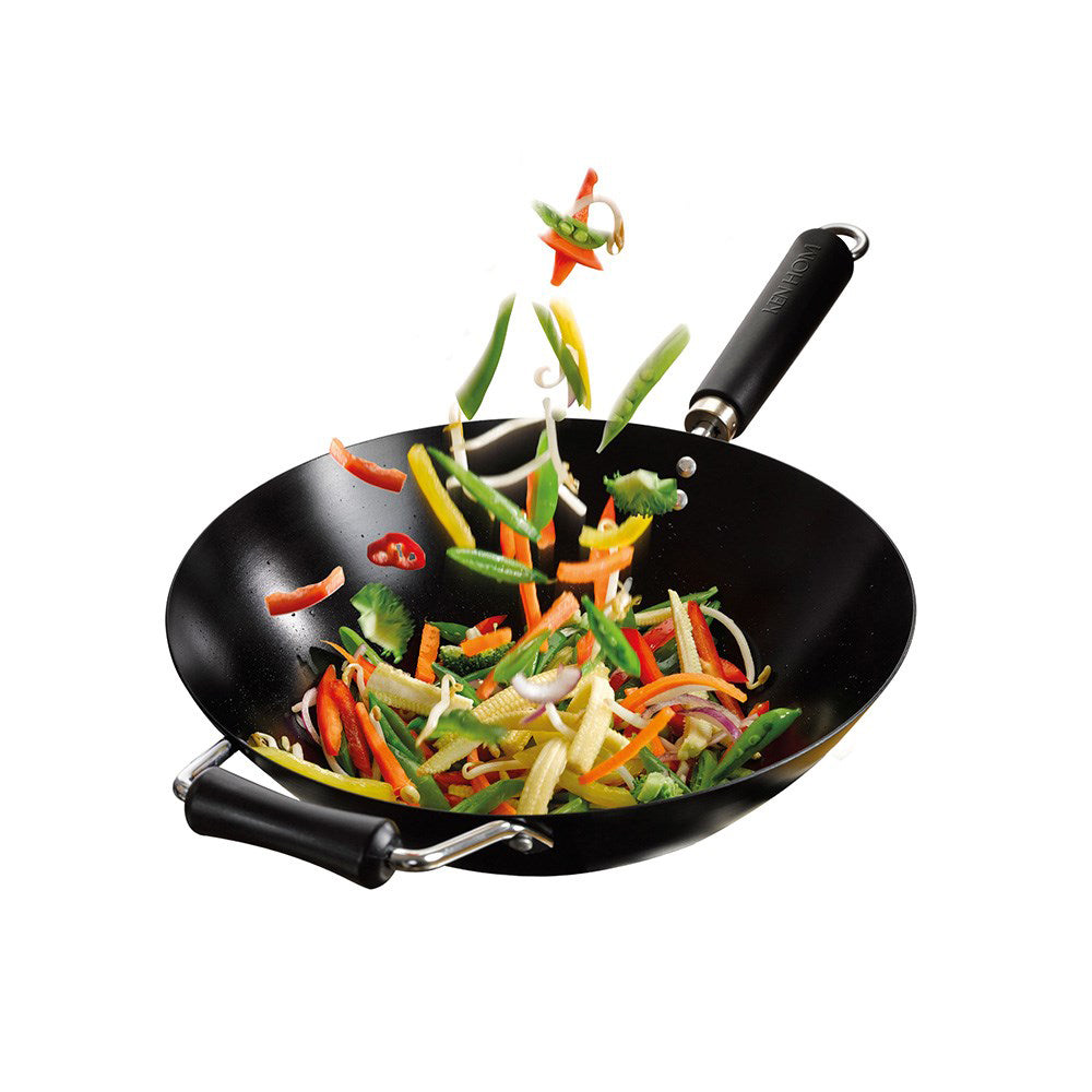 Ken Hom Excellence Carbon Steel Non Stick Wok