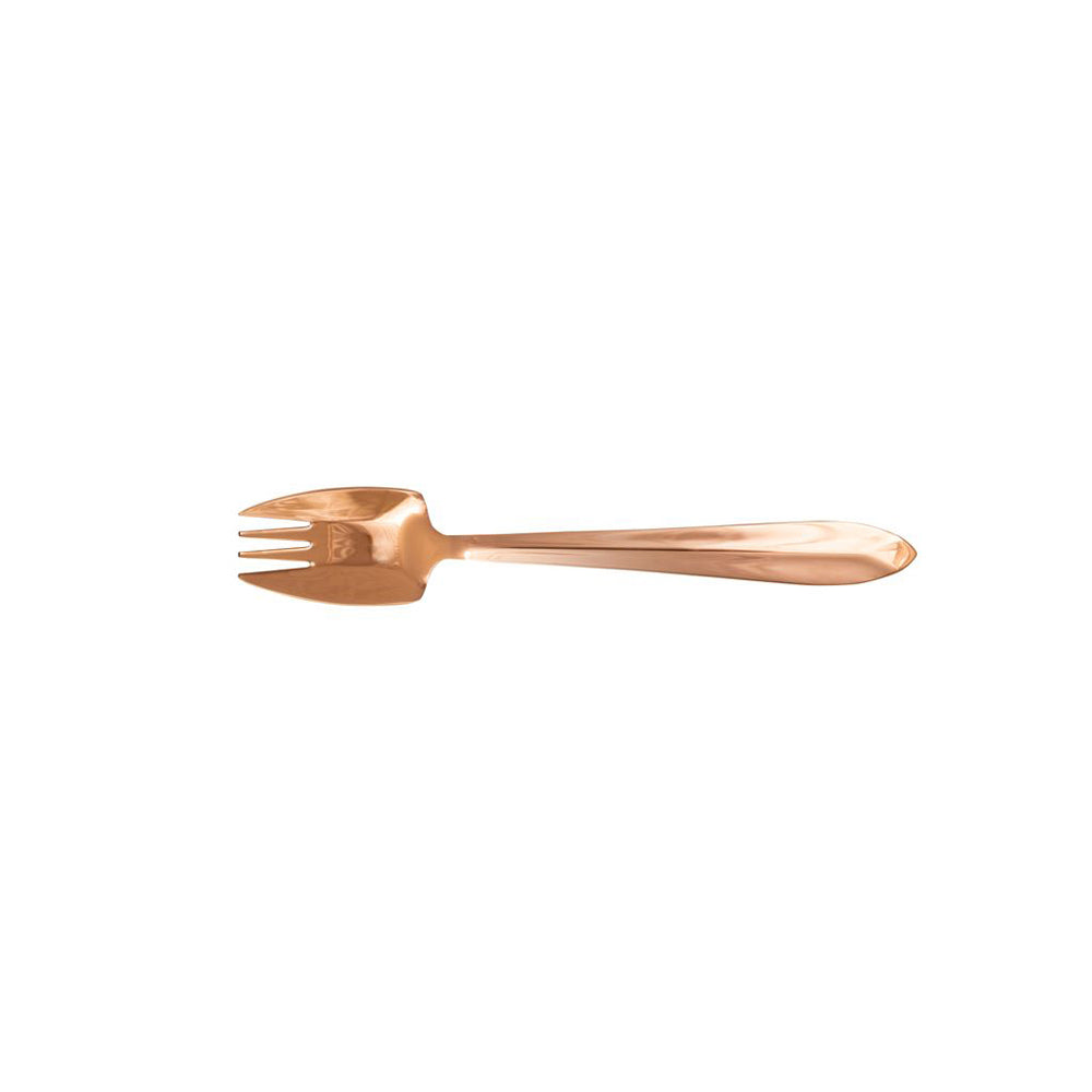 Splayd Black Label Rose Gold Cutlery in a Plate with Cakes & Pastries at Robins Kitchen