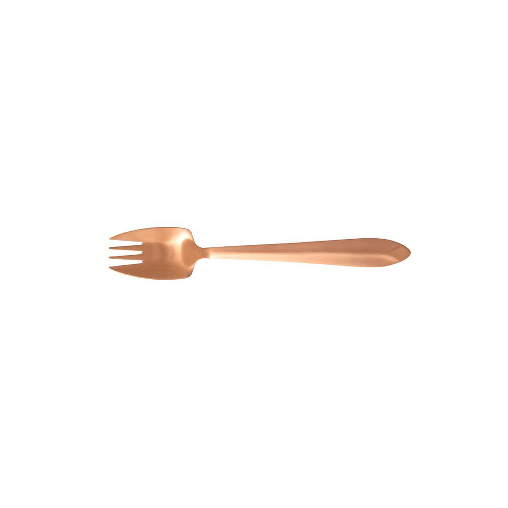 Splayd Black Label Rose Gold Cutlery in a Plate with Cakes & Pastries at Robins Kitchen